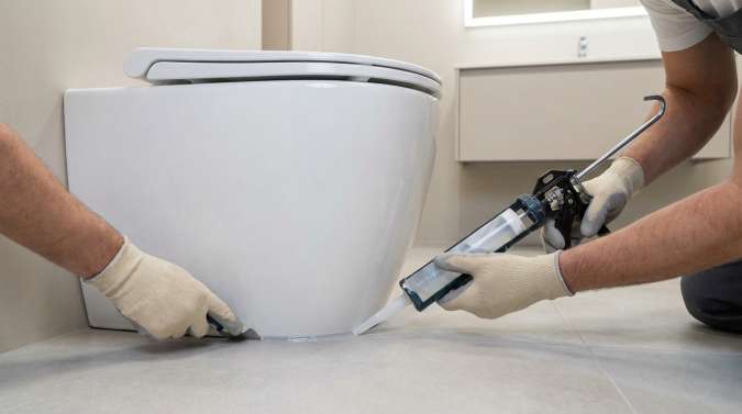 Installation d'un WC Design avec Fixations Invisibles