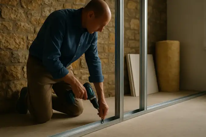 Comment poser du placo sur un mur en pierre efficacement