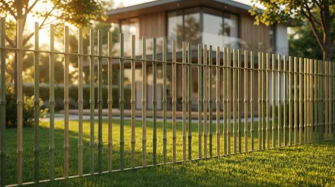 Analyse du coût d'une clôture barreaudage bambou