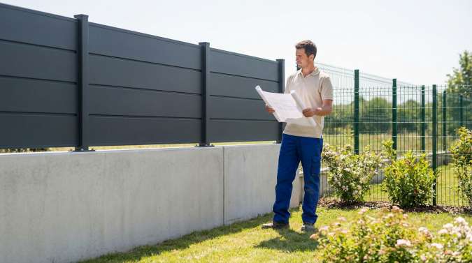 Prix et Astuces pour Clôture avec Soubassement Béton