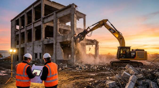 Estimez le coût réel de la démolition de votre bâtiment