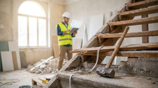 Comment estimer le coût de démolition d'un escalier ?